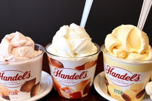 Handel's Ice Cream Flavors