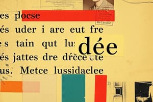 Atelier d’autocorrection - La Renaissance