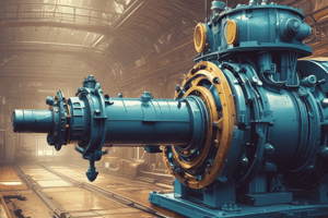 Centrifugal Pumps and Hydraulic Energy Conversion Quiz