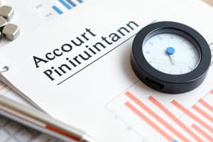 Introduction to Accountancy Concepts