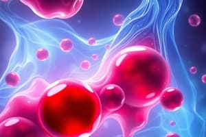 Hematopoietic Tissues and Blood Composition