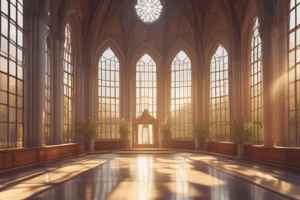 Natural Light in Worship Spaces