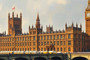 Palace of Westminster: History and Architecture