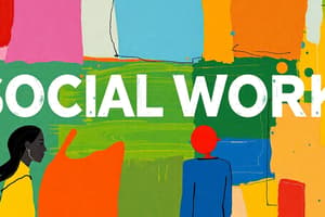 Social Worker: Functions and Roles