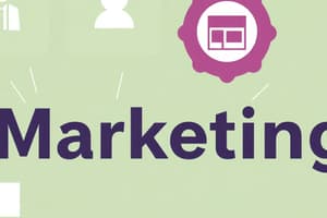 Marketing: Needs, Definition and Features