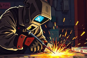 Welding Safety Hazards Quiz