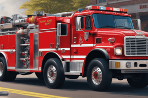 Romeoville Fire Department Truck Company Operations Policy Quiz