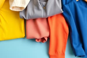 Clothing and Colors Quiz