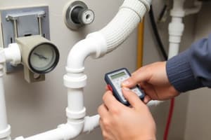 5 Cold Water Systems Testing and Decommissioning