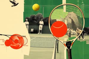 P4 HISTORY History of racket sports and origins of tennis