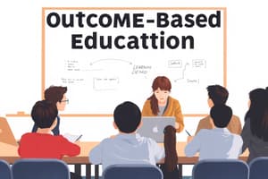 Defining Outcomes-Based Education