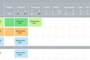 Project Management Stakeholders and Schedule