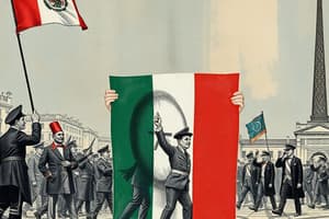 Political Cartoon on Italian Unification