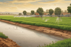 Agricultural Irrigation Basics