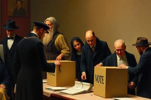 Elections in Canada and the Voting Process