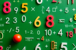 Fundamental Concepts of Mathematics