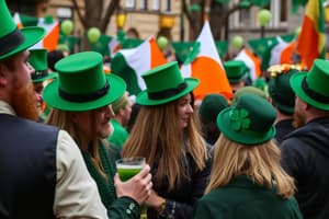 Unit 1: St. Patrick's Day History Quiz