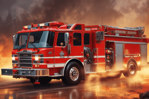 Fire District Operations: Tender 703 Dispatch