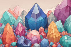 Colored Stones: Crystal Systems and Gem Identification