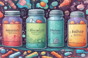 Antibiotics and Microbial Life