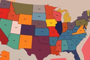 US States and Capitals Quiz