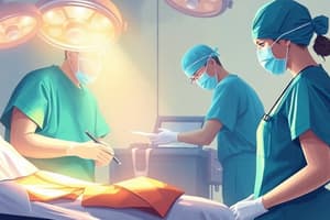 Perioperative Care: Pre, Intra, and Post-operative Phases