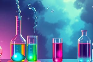 Analytical Chemistry: Titration and Neutralization