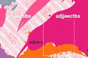 Adjective and Adverb Comparatives