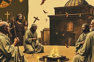 The Beginning of the End: Jesus' Trials