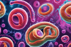 Biologic Relationships of Pathogenic Microorganisms Quiz