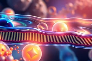 Cell Biology: Membrane Structure and Function