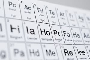 Nomenclature Atomique