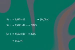 Google Sheets Formula Knowledge Test