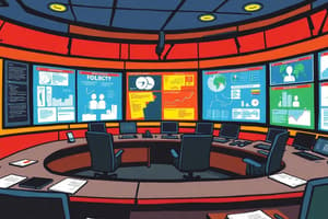 Unified Control Room Policy Overview