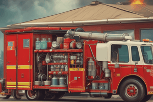 Apparatus Operations during Freezing Weather