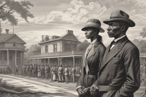 Reconstruction Era Laws Quiz