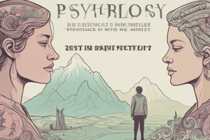 Psychologie Einführung Bachelor 2024