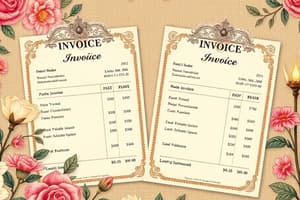 Billing and Invoices