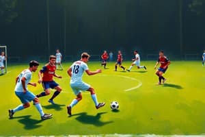 Spielphasen im Fussball: Zonen und Strategien