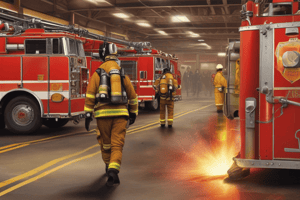 Fire Safety Chapter 8 Quiz