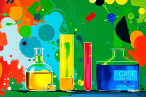 Acids and Bases Laboratory Quiz