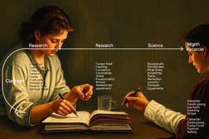 Engineering Research: Research cycle & processes