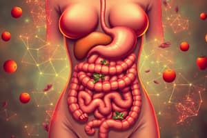 Eating Disorders and Digestive System Quiz