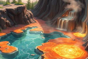 Geology Chapter on Hot Springs