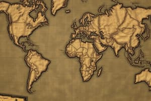 Proyecciones Cartográficas y Proyección de Mercator