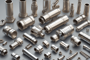 Flared-Tube Fittings Materials and Identification Quiz