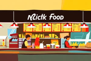 Quick Service Restaurants Overview