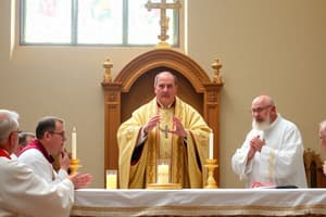 Theology of Sacraments and Apostolic Succession