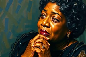 Literature Analysis of Maya Angelou's Poetry