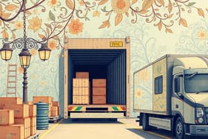 Goods Unloading and Invoice Management